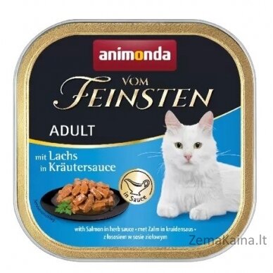 ANIMONDA Vom Feinsten Classic Cat Lašiša 100 g 1