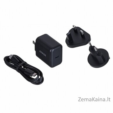 Anker Innovations Y1811G11 mobiliojo įrenginio kroviklis Ausinės, Išmanusis telefonas, Išmanusis laikrodis Juoda AC, USB Belaidis įkrovimas Spartusis įkrovimas Vidaus 6