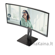 AOC CU34P3CV kompiuterio monitorius 86,4 cm (34") 3440 x 1440 pikseliai UltraWide Quad HD LED Juoda