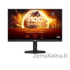 AOC G4 Q27G4XN computer monitor 68.6 cm (27") 2560 x 1440 pixels Quad HD LCD Black, Grey