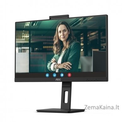 AOC 24P3QW kompiuterio monitorius 60,5 cm (23.8") 1920 x 1080 pikseliai „Full HD“ Juoda 4