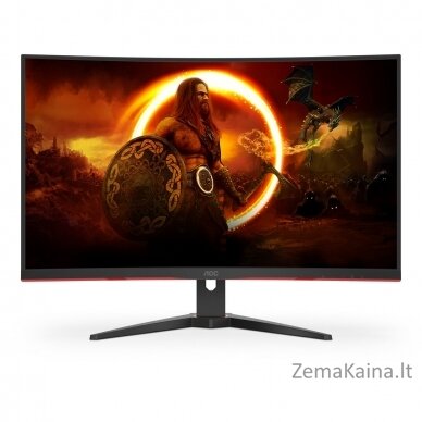 AOC G2 C32G2ZE/BK kompiuterio monitorius 80 cm (31.5") 1920 x 1080 pikseliai „Full HD“ LED Juoda, Raudona 3