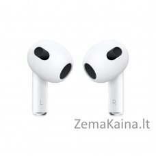 Apple AirPods (3rd generation) AirPods Laisvų rankų įranga Bevielis Įkišamos į ausį Skambučiai / muzika Bluetooth Balta