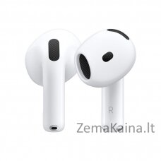 Apple AirPods (4th generation) AirPods 4 Laisvų rankų įranga Bevielis Įkišamos į ausį Skambučiai / muzika / sportas / kasdienis Bluetooth Balta