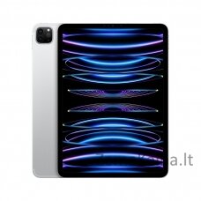 Apple iPad Pro 5G Apple M LTE 2 TB 27,9 cm (11") 16 GB Wi-Fi 6E (802.11ax) iPadOS 16 Sidabras