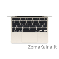 Apple MacBook Air Apple M M3 Knyginis kompiuteris 34,5 cm (13.6") 16 GB 512 GB SSD Wi-Fi 6E (802.11ax) macOS Sonoma Rusvai gelsvas