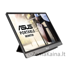 ASUS MB14AC kompiuterio monitorius 35,6 cm (14") 1920 x 1080 pikseliai „Full HD“ Pilka