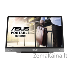 ASUS MB14AC kompiuterio monitorius 35,6 cm (14") 1920 x 1080 pikseliai „Full HD“ Pilka