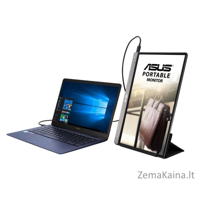 ASUS MB14AC kompiuterio monitorius 35,6 cm (14") 1920 x 1080 pikseliai „Full HD“ Pilka 5