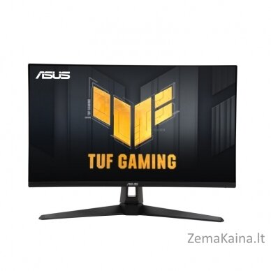 ASUS TUF Gaming VG27AQA1A 68,6 cm (27") 2560 x 1440 pikseliai Quad HD Juoda