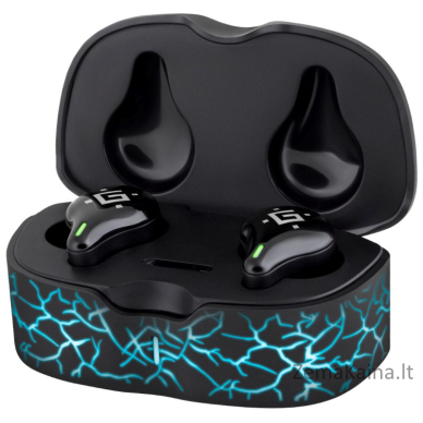 AUSINĖS DEFENDER BLUETOOTH CYBERDOTS 250 GAMING JUODOS 8