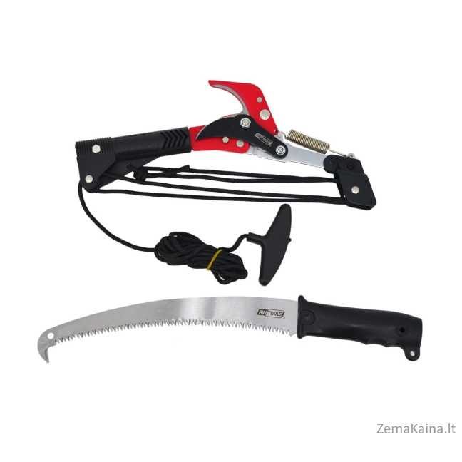 AWTOOLS VĖŽĖS ATSARGUMO PRIEMONĖS TEFLONAS + Pjūklas 360mm 45 laipsniai. 2