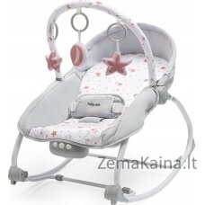 Baby Mix 53427 KĖDĖS KĖDĖ SU VIBRATION STAR RAUŽIA spalva