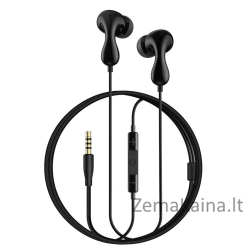Baseus Encok HZ20 Laisvų rankų įranga Vielinis Įkišamos į ausį Skambučiai / muzika Juoda