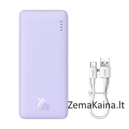 BASEUS POWERBANK AIRPOW 10000MAH 20W (PURPLE)