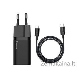 Baseus TZCCSUP-L01 mobiliojo įrenginio kroviklis Juoda Vidaus