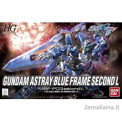 BANDAI HG 1/144 GUNDAM ASTRAY BLUE FRAME SECOND collectible figurine 5