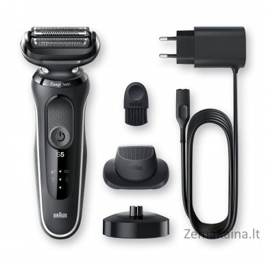 Barzdaskutė Braun Series 5 50-W4200cs Foil shaver Trimmer White 1