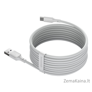 Baseus TZCATZJ-02 USB kabelis 1,5 m USB A USB C Balta 2