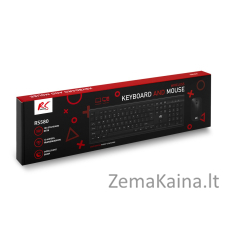 Belaidė klaviatūra ir pelė COMBO NanoRS, RS580