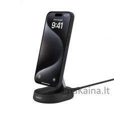 Belkin BoostCharge Pro Išmanusis telefonas Juoda AC Belaidis įkrovimas Spartusis įkrovimas Vidaus