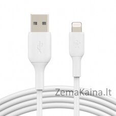 Belkin CAA001BT3MWH „Lightning“ kabelis 3 m Balta