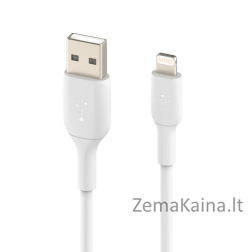 Belkin CAA001BT3MWH „Lightning“ kabelis 3 m Balta