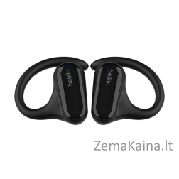 Belkin SoundForm ClearFit Laisvų rankų įranga True Wireless Stereo (TWS) Ausinės su kabliukais Skambučiai / muzika / sportas / kasdienis Bluetooth Juoda
