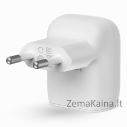 Belkin WCA006vf1MWH-B5 Išmanusis telefonas Balta AC Spartusis įkrovimas Vidaus