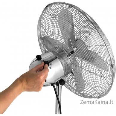 Beldray EH3263VDE chrome pedestal fan 3