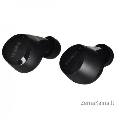 Belkin SoundForm Bolt Laisvų rankų įranga True Wireless Stereo (TWS) Įkišamos į ausį Skambučiai / muzika Bluetooth Juoda 9