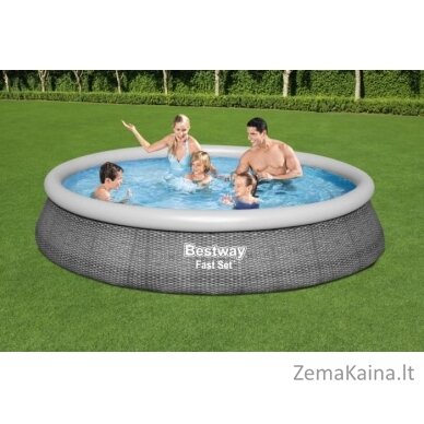 Bestway 57376 Fast Set Pool Set 4