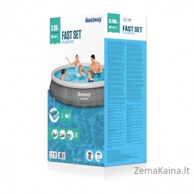 Bestway 57376 Fast Set Pool Set 7