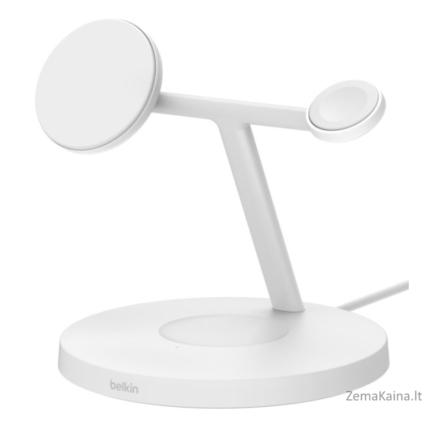 Belkin BoostCharge Pro Headphones, Smartphone, Smartwatch White USB Wireless charging Fast charging Indoor