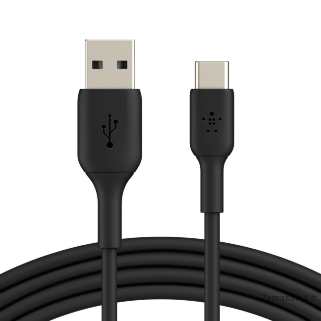 Belkin CAB001BT2MBK USB kabelis 2 m USB A USB C Juoda 4