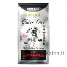 BIOFEED Euphoria Gluten Free Adult medium & large Beef - dry dog food - 12kg