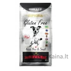 BIOFEED Euphoria Gluten Free Adult mini & small Beef - dry dog food - 2kg