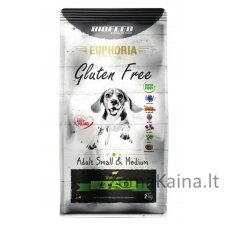 BIOFEED Euphoria Gluten Free Adult small & medium Lamb - dry dog food - 2kg