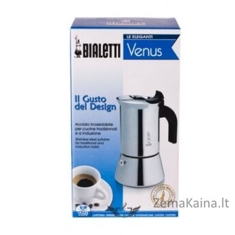 Bialetti Venus box Moka pot 0.1 L Silver