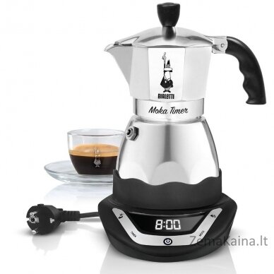 Bialetti Moka Timer Elektrinis mokos puodelis Visiškai automatinis