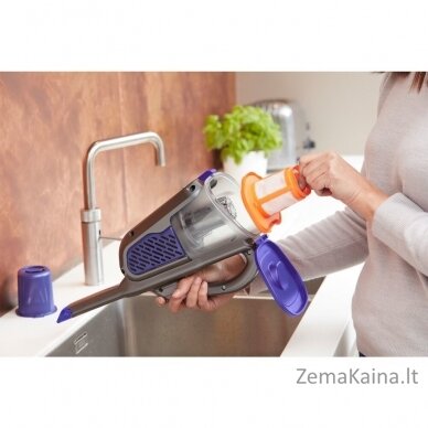 Black & Decker BHHV520BFP rankinis dulkių siublys Juoda, Violetinė Bemaišis 4