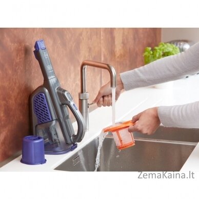 Black & Decker BHHV520BFP rankinis dulkių siublys Juoda, Violetinė Bemaišis 5