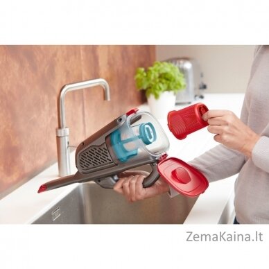 Black & Decker Dustbuster Juoda, Raudona Bemaišis 23