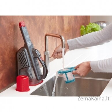 Black & Decker Dustbuster Juoda, Raudona Bemaišis 24