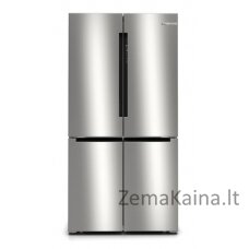 Bosch Serie 4 KFN96VPEA dviduris šaldytuvas-šaldiklis Pastatomi 605 L E Nerūdijančiojo plieno