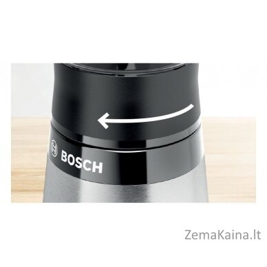 Bosch Serie 2 MMB2111M trintuvas 0,6 L Trintuvas „Sport blender“ 450 W Juoda, Nerūdijančiojo plieno 19