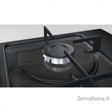 Bosch Serie 2 POP6B6B80 viryklė Juoda Įmontuoti Dujinė 4 zone(s) 3