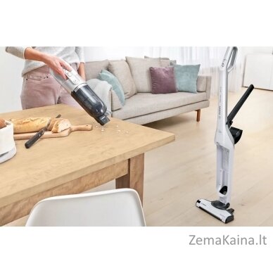 Bosch Serie 4 BCH3P2301 stick vacuum/electric broom 2-in-1 stick vacuum Battery Dry Bagless 0.4 L White 1