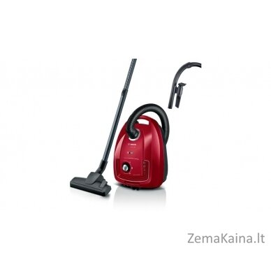 Bosch Serie 4 BGB38RD2 dulkių siurblys 4 L Cilindrinis dulkių siurblys Sausa 600 W Dulkių maišas