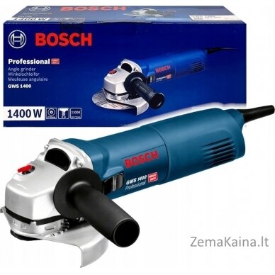 Bosch šlifuoklis ANGLE GRINDER 125MM GWS1400 1400W